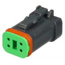 27914C - 4 circuit male DT housing. (1pc)